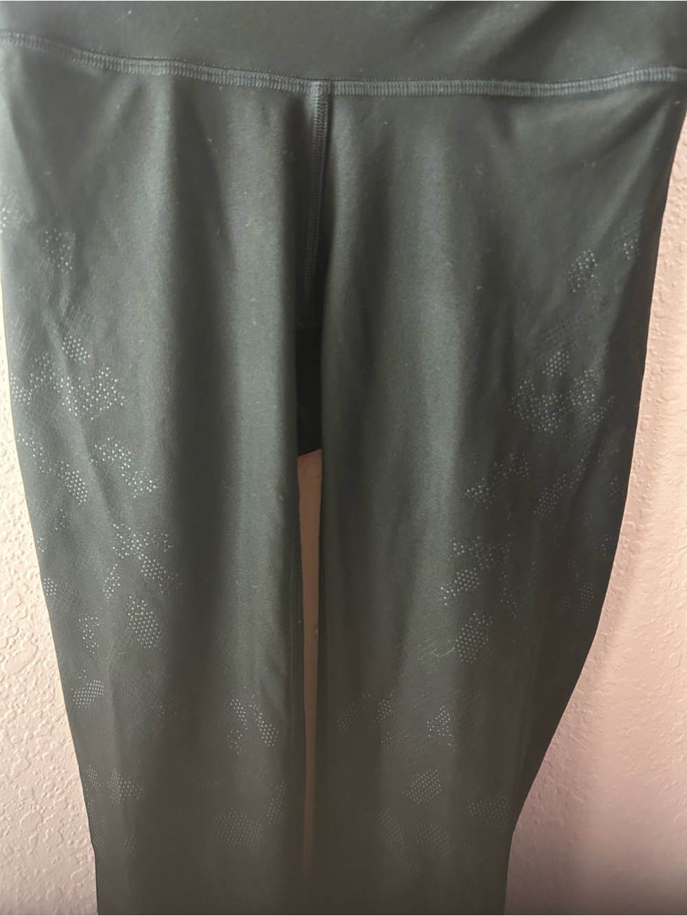 Lululemon Wunder Under High-Rise Tight 28" – Black Dotted Camo Emboss – Size 4 - Picture 9 of 11